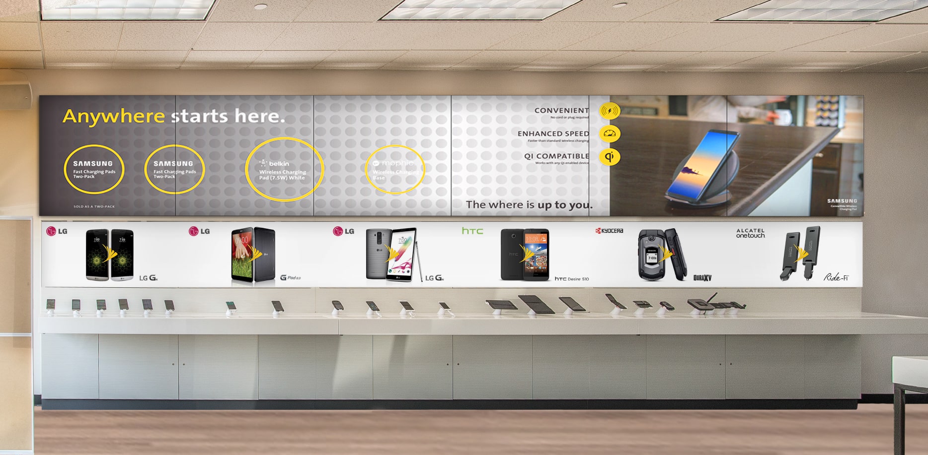Brightstar Work – In Store Promotion Brightstar Work - In Store Promotion